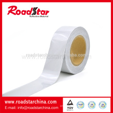 Single side reflective elastic fabric for sportswear